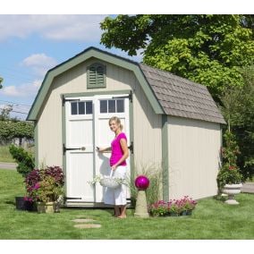 Amish Made Colonial Greenfield Garden Shed Kit