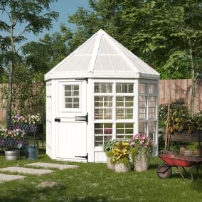 Little Cottage Co. 8 x 8 ft. Octagon Greenhouse Panelized Kit
