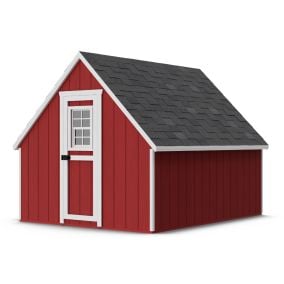 8x10ft Little Cottage Co. Value A-Frame Chicken Coop Kit - No Floor - Front View