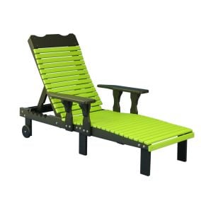 Lime Green Polywood Lounge Chair
