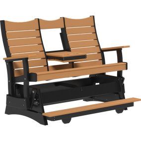 Amish Poly 5' Contour Balcony Glider