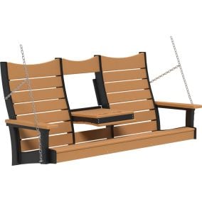 Amish Poly 5' Contour Porch Swing