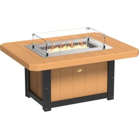Amish Poly Lumin 51" Rectangular Fire Pit
