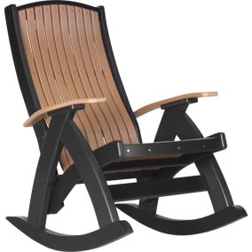 Comfort Rocker in Cedar & Black