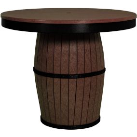 NatraBreeze Poly Round Barrel Table