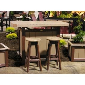 Amish Made Polywood Patio Bar Set
