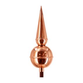 Highland Copper Roof Finial - 11 in.