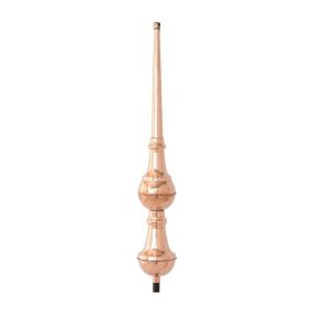 Nottingham Copper Roof Finial - 28 in.