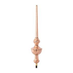 Saxon Copper Roof Finial - 52 in.