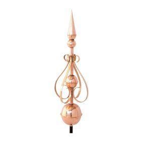 Wessex Copper Roof Finial - 27 in.