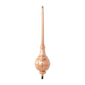 Hastings Copper Roof Finial - 21 in.