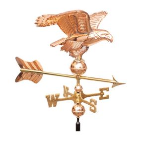 Classic Eagle Copper Weathervane - Cottage Size