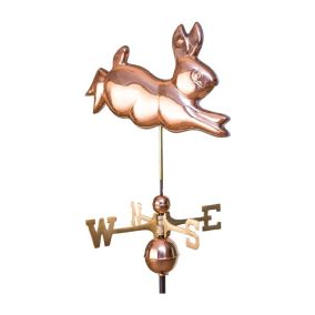 Rabbit Copper Weathervane - Standard Size