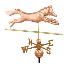 Fox Copper Weathervane - Standard Size