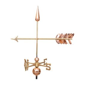 30" Arrow Copper Weathervane - Standard Size