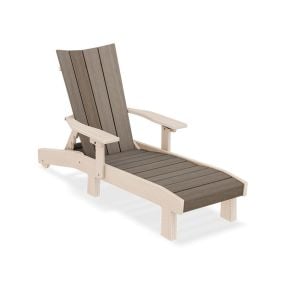 Amish Skyward Poly Chaise Lounge with Arms