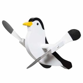 Amish Made Whirlybird Lawn Decor - Chickadee