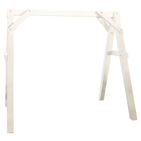 White Polywood Swing Frame