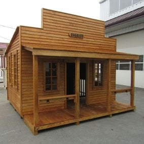 Wild West Sheriff's Office Playhouse