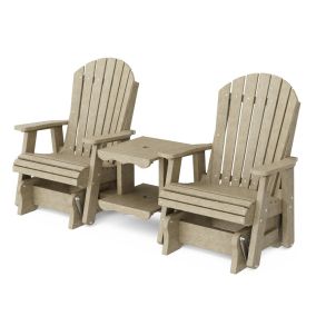 Heritage Double Rock-A-Tee in Weathered Wood