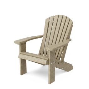 Heritage Child's Adirondack Chair in Weathered Wood