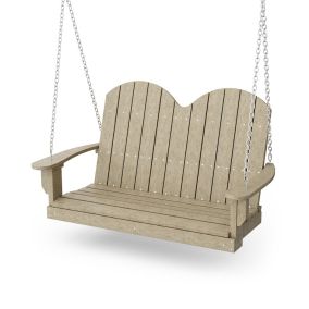 Classic Savannah Swing in Weathered Wood