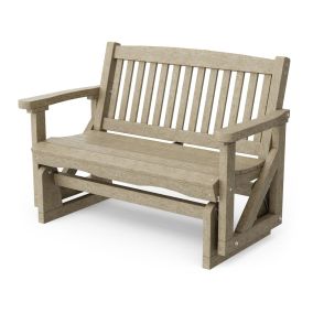 Classic Mission Glider in Weathered Wood