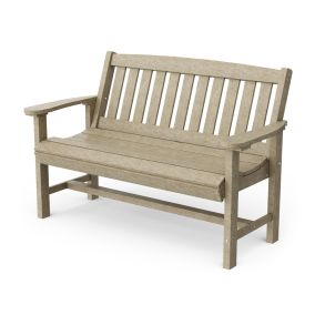 Classic Mission Bench in Weathered Wood