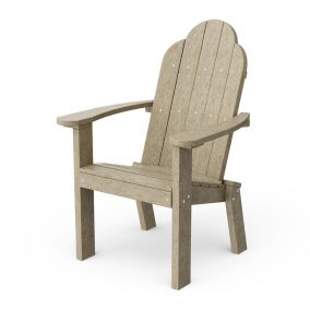 Classic Deck Chair in Weathered Wood