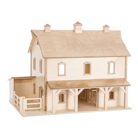 Amish Made Wooden Toy PA Barn