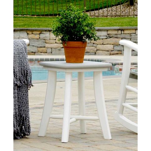 Amish Made Poly Bordeaux Accent Table