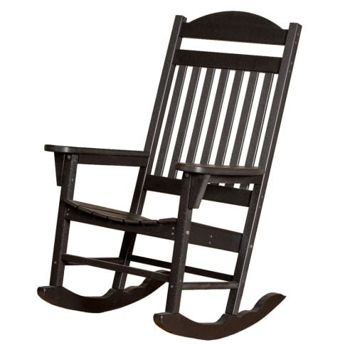 Amish Made Poly Heritage Traditional Porch Rocker