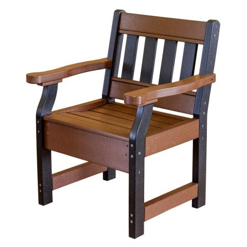 Amish Made Poly 2ft Garden Bench Chair