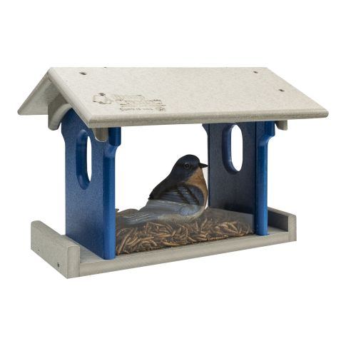 Amish Made Poly Bluebird Feeder