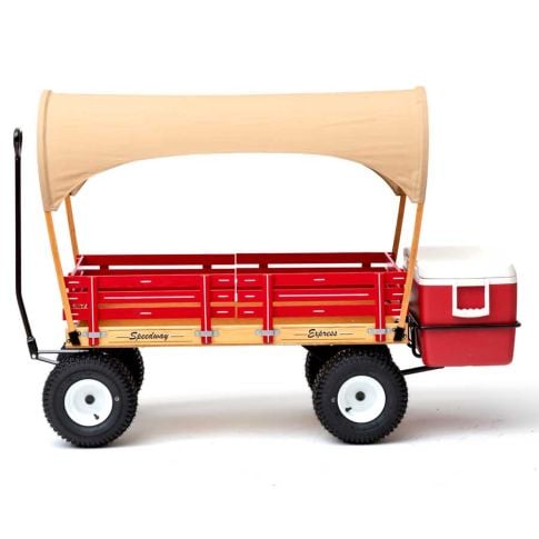 Fully Loaded Speedway Express Beach Wagon with Cooler Rack and Sun Top