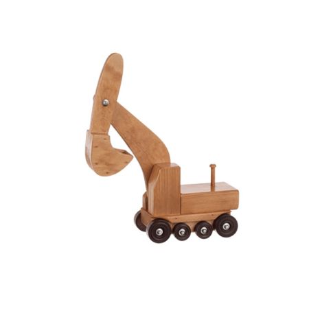 Amish Made Wooden Toy Excavator