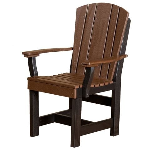 Amish Made Poly Heritage Patio Dining Arm Chair