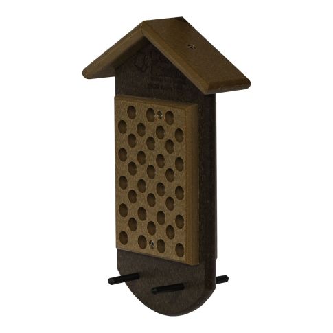 Double Peanut Butter Feeder - Brown & Cedar