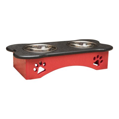 Amish Made Small Dog or Cat Elevated Feeder Tray