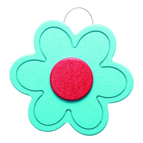 Amish Poly Round Flower Yard Decor - Hanging or Stake