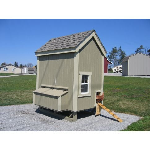 Amish Colonial Chicken Coop