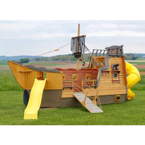 Realistic Pirate Ship Playground
