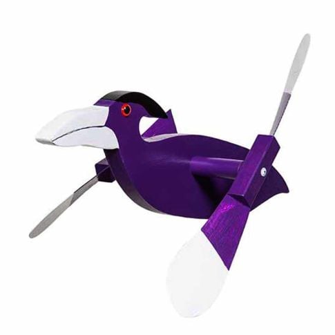 Amish Made Whirlybird Lawn Decor - Raven