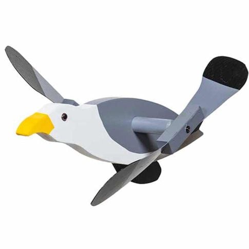 Amish Made Whirlybird Lawn Decor - Seagul