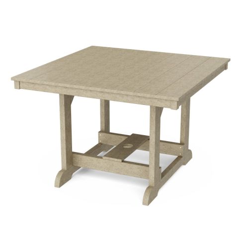 Heritage 44"x44" Dining Table in Weathered Wood