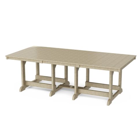 Heritage 44"x94" Dining Table in Weathered Wood