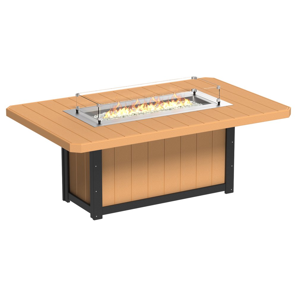 Lumin 79" Rectangular Fire Table