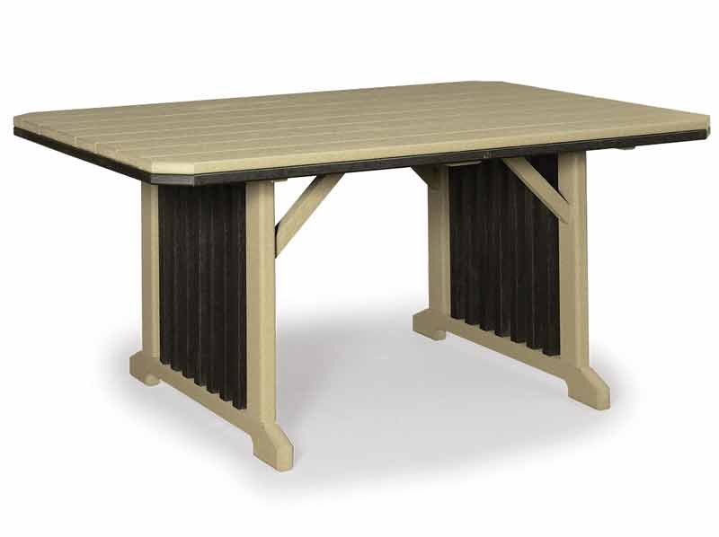 Mission dining table