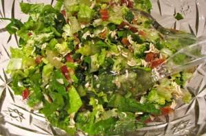 Crunchy Romaine Salad