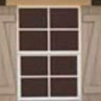 Wood window shutters